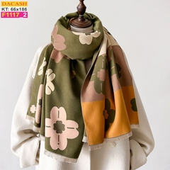 Khăn Choàng Cổ Cashmere Cao Cấp Thế Giới Khăn Đẹp CASHMERE F1117_2
