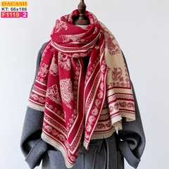 Khăn Choàng Cổ Cashmere Cao Cấp Thế Giới Khăn Đẹp CASHMERE F1119_2