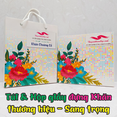 Hộp quà tăng thương hiệu Thế Giới Khăn Đẹp