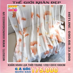 Khăn Lụa Tơ Tằm Thế Giới Khăn Đẹp cao cấp KLTT 13901