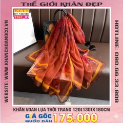 Khăn Lụa Tơ Tằm Thế Giới Khăn Đẹp cao cấp KLTT 167_01