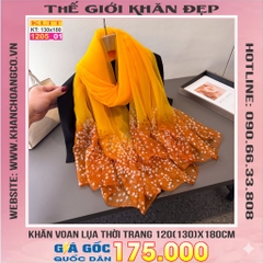 Khăn Lụa Tơ Tằm Thế Giới Khăn Đẹp cao cấp KLTT 205_01