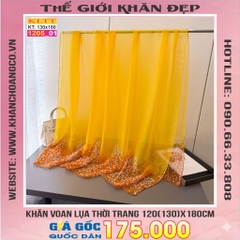 Khăn Lụa Tơ Tằm Thế Giới Khăn Đẹp cao cấp KLTT 205_01