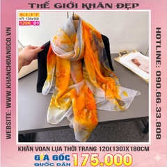 Khăn Lụa Tơ Tằm Thế Giới Khăn Đẹp cao cấp KLTT 206_01