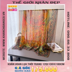Khăn Lụa Tơ Tằm Thế Giới Khăn Đẹp cao cấp KLTT 207_01