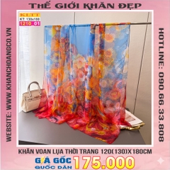 Khăn Lụa Tơ Tằm Thế Giới Khăn Đẹp cao cấp KLTT 210_01