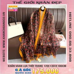 Khăn Lụa Tơ Tằm Thế Giới Khăn Đẹp cao cấp KLTT 225_01
