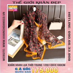 Khăn Lụa Tơ Tằm Thế Giới Khăn Đẹp cao cấp KLTT 225_01