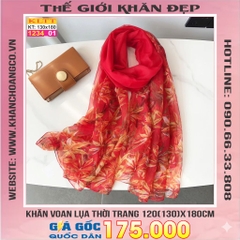 Khăn Lụa Tơ Tằm Thế Giới Khăn Đẹp cao cấp KLTT 234_01