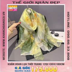 Khăn Lụa Tơ Tằm Thế Giới Khăn Đẹp cao cấp KLTT 237_01