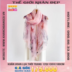 Khăn Lụa Tơ Tằm Thế Giới Khăn Đẹp cao cấp KLTT 238_01