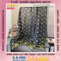 Khăn Lụa Tơ Tằm Thế Giới Khăn Đẹp cao cấp KLTT 239_01