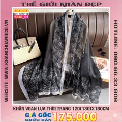 Khăn Lụa Tơ Tằm Thế Giới Khăn Đẹp cao cấp KLTT 240_01