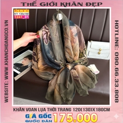 Khăn Lụa Tơ Tằm Thế Giới Khăn Đẹp cao cấp KLTT 241_01