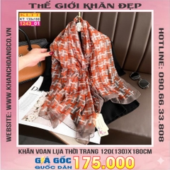 Khăn Lụa Tơ Tằm Thế Giới Khăn Đẹp cao cấp KLTT 243_01