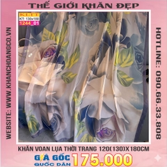 Khăn Lụa Tơ Tằm Thế Giới Khăn Đẹp cao cấp KLTT 244_01
