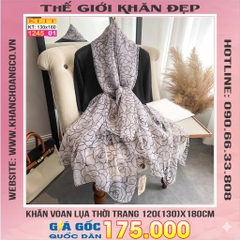 Khăn Lụa Tơ Tằm Thế Giới Khăn Đẹp cao cấp KLTT 245_01