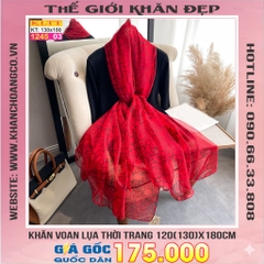 Khăn Lụa Tơ Tằm Thế Giới Khăn Đẹp cao cấp KLTT 245_03