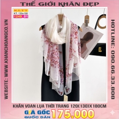 Khăn Lụa Tơ Tằm Thế Giới Khăn Đẹp cao cấp KLTT 249_01
