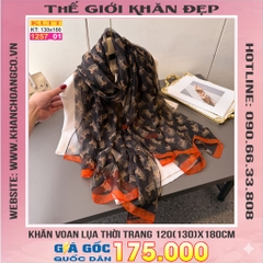 Khăn Lụa Tơ Tằm Thế Giới Khăn Đẹp cao cấp KLTT 257_01