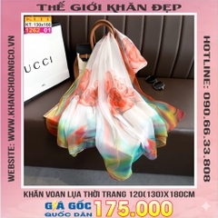 Khăn Lụa Tơ Tằm Thế Giới Khăn Đẹp cao cấp KLTT 262_01