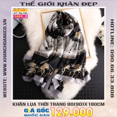 Khăn Choàng Cổ Lụa Thời Trang Thế Giới Khăn Đẹp KLHC 1076_2