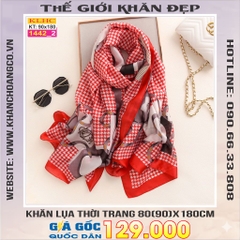 Khăn Choàng Cổ Lụa Thời Trang Thế Giới Khăn Đẹp KLHC 1134_2