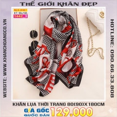 Khăn Choàng Cổ Lụa Thời Trang Thế Giới Khăn Đẹp KLHC 1134_3