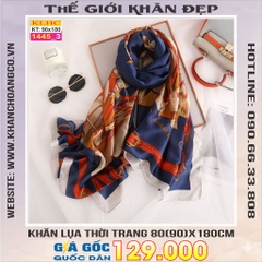 Khăn Choàng Cổ Lụa Thời Trang Thế Giới Khăn Đẹp KLHC 1101_3