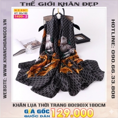 Khăn Choàng Cổ Lụa Thời Trang Thế Giới Khăn Đẹp KLHC 1132_2