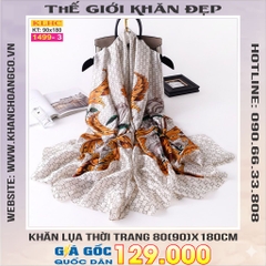 Khăn Choàng Cổ Lụa Thời Trang Thế Giới Khăn Đẹp KLHC 1132_3