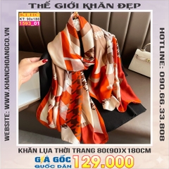 Khăn Choàng Cổ Lụa Thời Trang Thế Giới Khăn Đẹp KLHC 1114_1