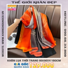 Khăn Choàng Cổ Lụa Thời Trang Thế Giới Khăn Đẹp KLHC 1095_2