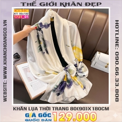 Khăn Choàng Cổ Lụa Thời Trang Thế Giới Khăn Đẹp KLHC 1100_1