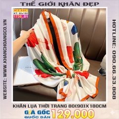 Khăn Choàng Cổ Lụa Thời Trang Thế Giới Khăn Đẹp KLHC 1105_1