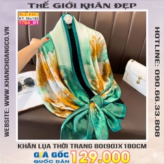 Khăn Choàng Cổ Lụa Thời Trang Thế Giới Khăn Đẹp KLHC 1049_1