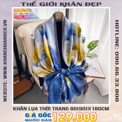 Khăn Choàng Cổ Lụa Thời Trang Thế Giới Khăn Đẹp KLHC 1049_2