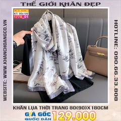 Khăn Choàng Cổ Lụa Thời Trang Thế Giới Khăn Đẹp KLHC 1087_1