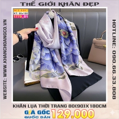 Khăn Choàng Cổ Lụa Thời Trang Thế Giới Khăn Đẹp KLHC 1093_1