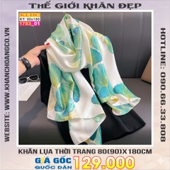 Khăn Choàng Cổ Lụa Thời Trang Thế Giới Khăn Đẹp KLHC 1097_1