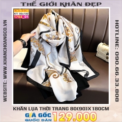 Khăn Choàng Cổ Lụa Thời Trang Thế Giới Khăn Đẹp KLHC 1107_1