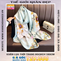 Khăn Choàng Cổ Lụa Thời Trang Thế Giới Khăn Đẹp KLHC 1117_2