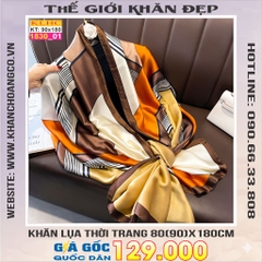 Khăn Choàng Cổ Lụa Thời Trang Thế Giới Khăn Đẹp KLHC 1046_1