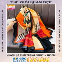 Khăn Choàng Cổ Lụa Thời Trang Thế Giới Khăn Đẹp KLHC 1039_2