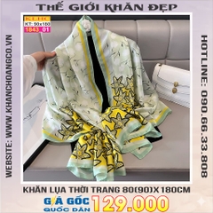 Khăn Choàng Cổ Lụa Thời Trang Thế Giới Khăn Đẹp KLHC 1016_1