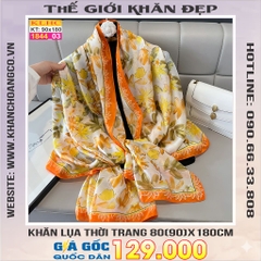 Khăn Choàng Cổ Lụa Thời Trang Thế Giới Khăn Đẹp KLHC 1011_3