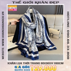 Khăn Choàng Cổ Lụa Thời Trang Thế Giới Khăn Đẹp KLHC 1002_2