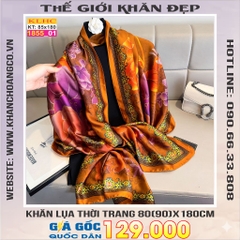 Khăn Choàng Cổ Lụa Thời Trang Thế Giới Khăn Đẹp KLHC 1109_1