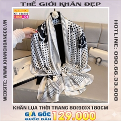 Khăn Choàng Cổ Lụa Thời Trang Thế Giới Khăn Đẹp KLHC 1084_1