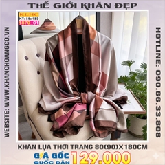 Khăn Choàng Cổ Lụa Thời Trang Thế Giới Khăn Đẹp KLHC 1069_1
